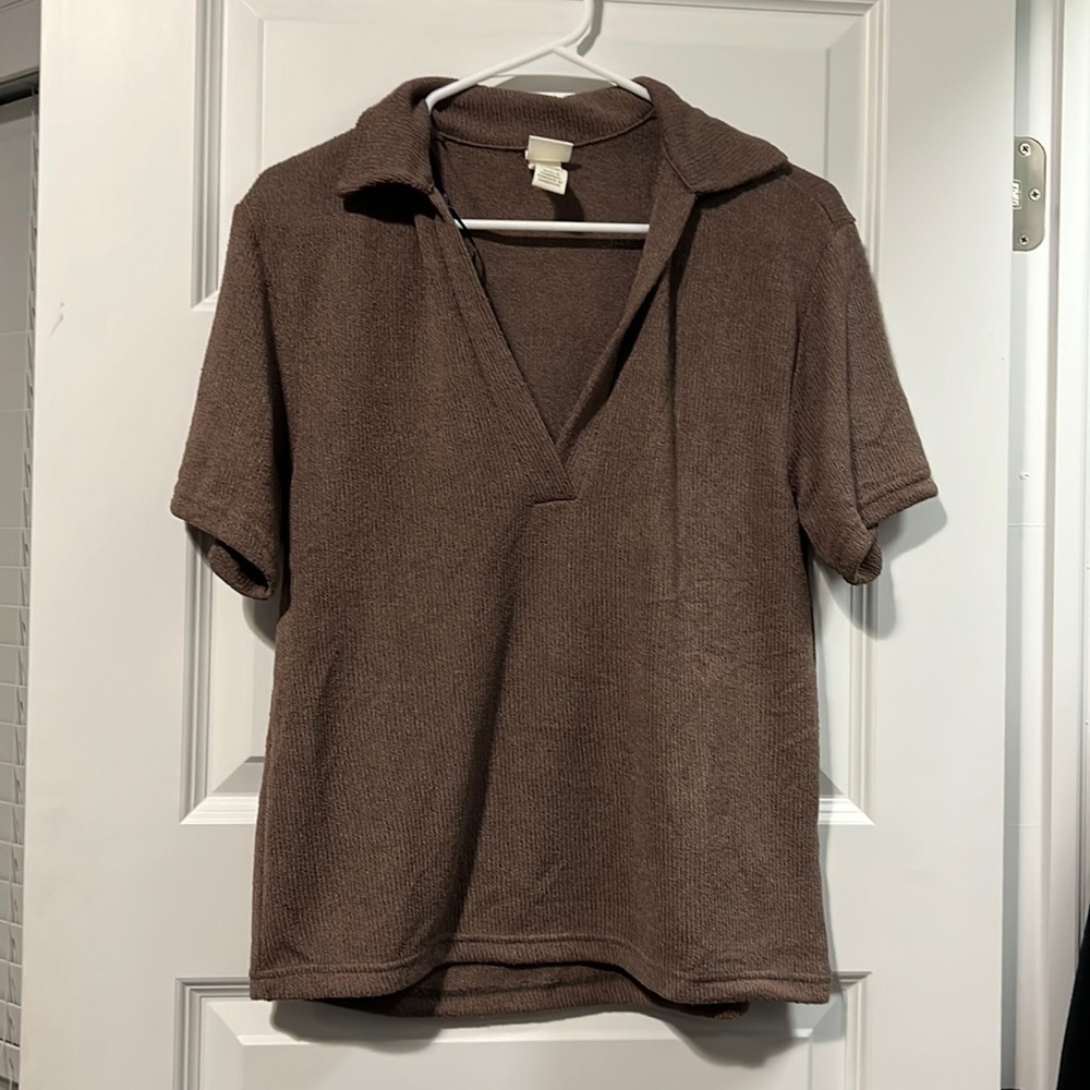 Brown short sleeve Tee